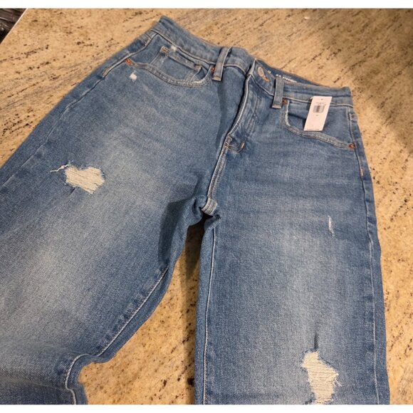 New! Lot of 2 Old Navy Sz 14 High-Waisted OG Straight Jeans & Rockstar Jegging - Picture 7 of 16